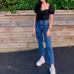 Levi's RIBCAGE Straight Utility High Rise Jeans